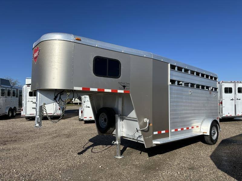 2012 Hart Trailers Short-Go Single Axle Stock / Stock Combo Trailer – Used