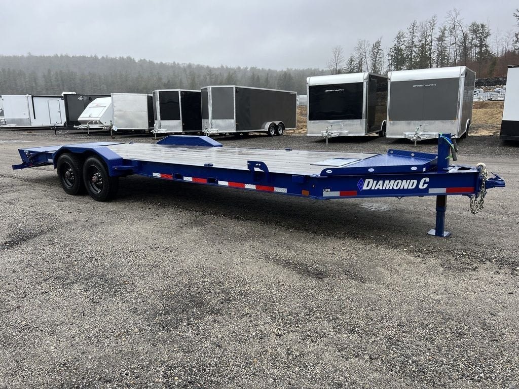2022 Diamond C 7×24 20K Low Profile Equipment Trailer w/Max Ramps – Used