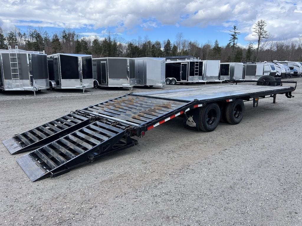 2022 Iron Bull Trailers 8.5ร25 22K Deckover Equipment Hauler w/Rampage Ramps โ Used