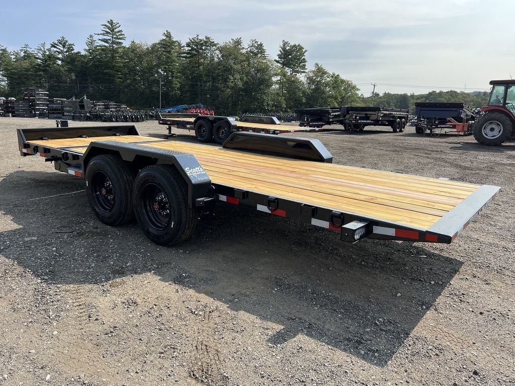 2024 Rice Trailers 7×20 16K Tilt Deck Equipment w/Spare Mount – Used