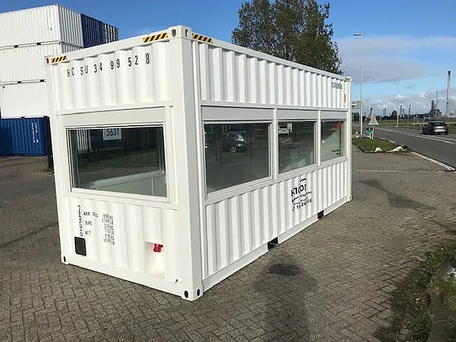 20ft High Cube Fixed Glazing Observation Container – Used