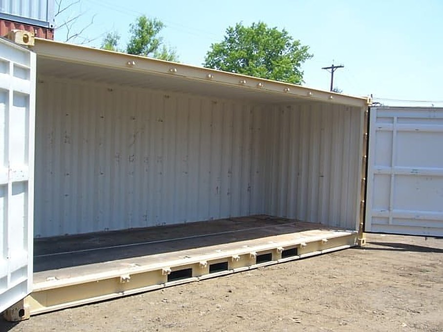 20ft Long Openside Containers 8’6′ H and 9’6″ H – Used