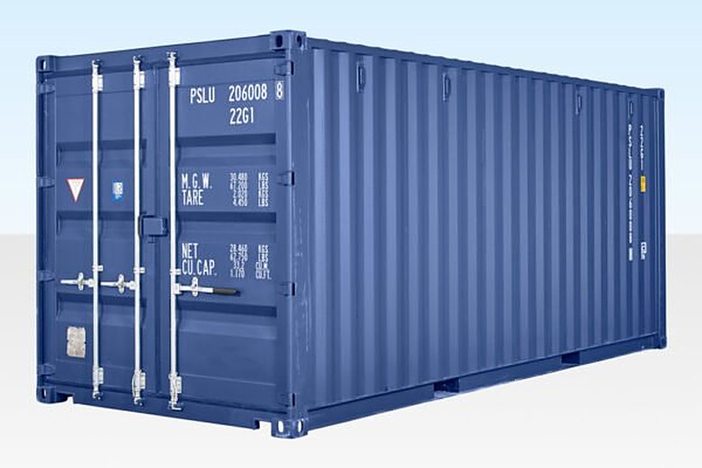 20Ft Shipping Container (One Trip) – Blue – Used