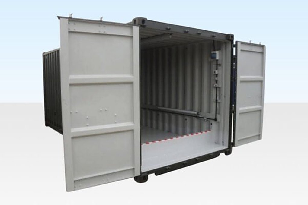 20Ft X 8Ft Raised Bunded Store โ Used