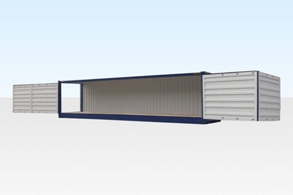 40Ft Full Side Access Container High Cube (9′ 6″ High) – Used