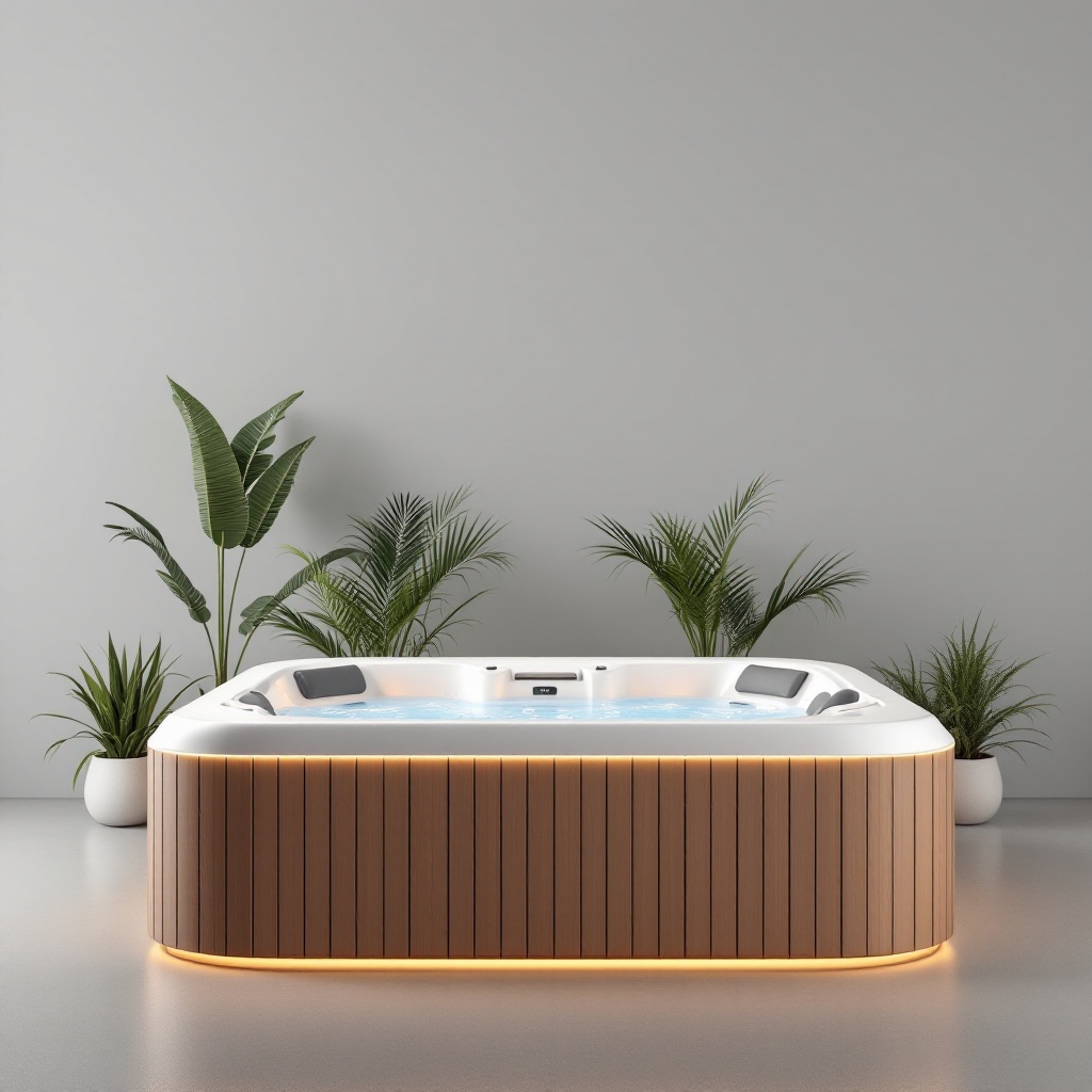 AquaRest 2-Person Plug-and-Play Hot Tub Spa