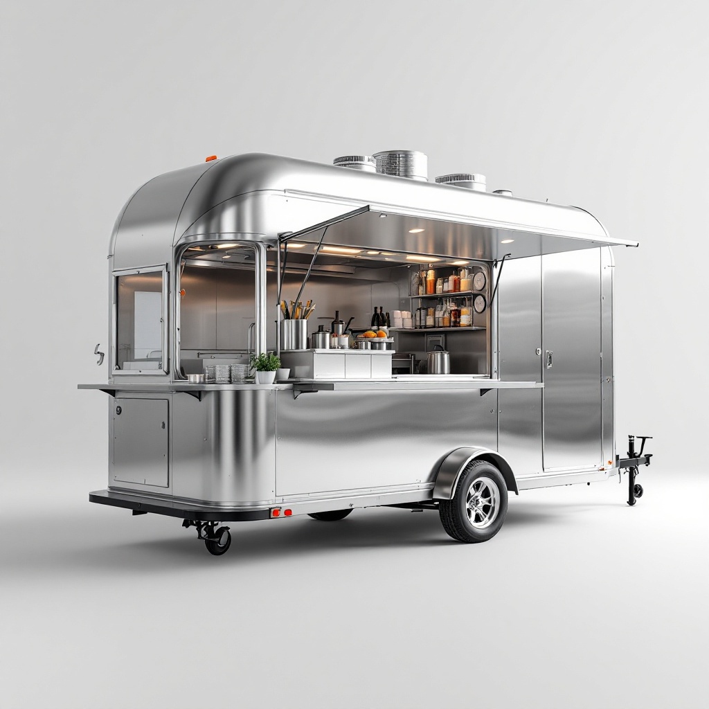 Big Tex 8.5x16 Concession Trailer w/ Awning & Service Window
