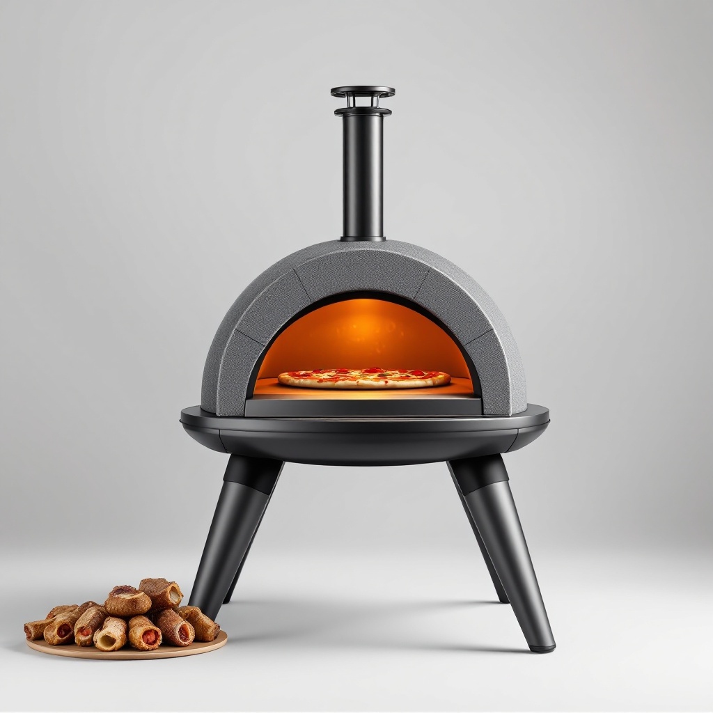 Blackstone Patio Pizza Oven - 16-Inch Stone, 20,000 BTU