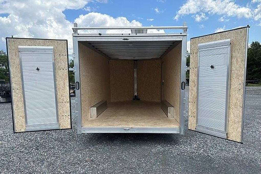 Cargo Pro 8.5 x 16 Aluminum Enclosed V-Nose Trailer – 10K GVW Upgrade – Used