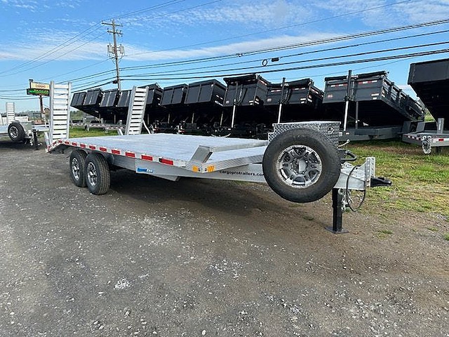 Cargo Pro 8.5 x 20 Aluminum Deckover Equipment Trailer – Used