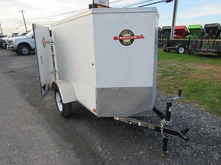 Carry-On 4 x 6 Enclosed Cargo Trailer – Luggage Trailer – Used