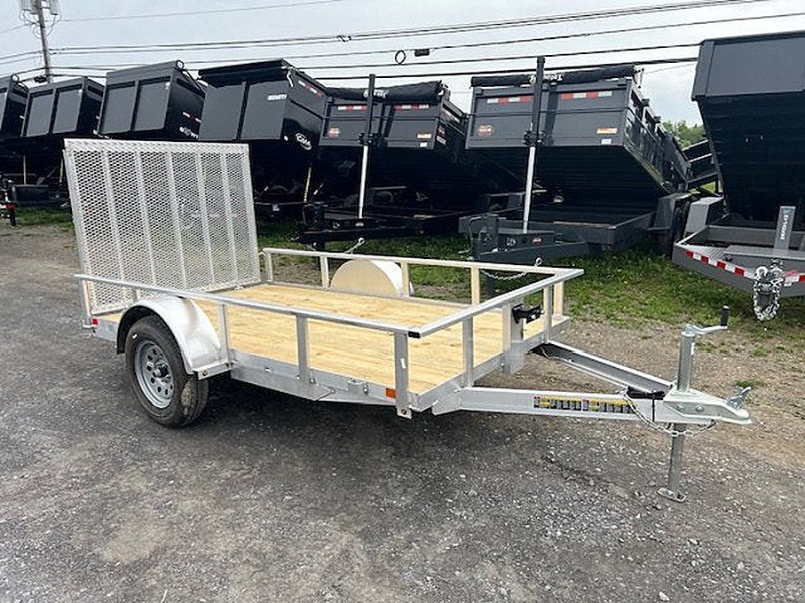 Carry-On 5.5 x 10 Aluminum Landscape Utility Trailer โ Used