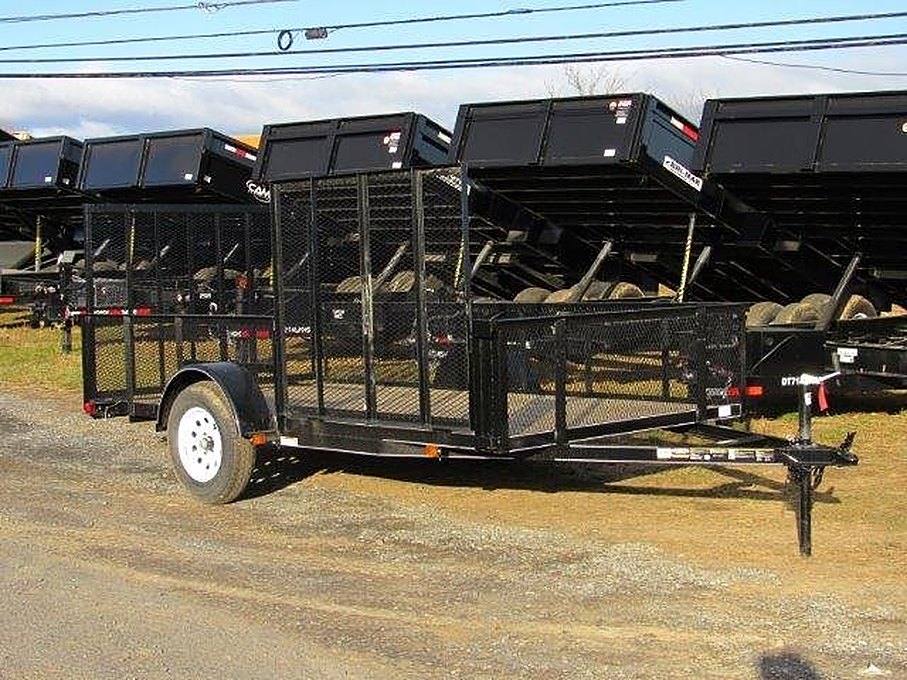 Carry-On 6.4 x 12 Landscape Utility Trailer โ Side ATV Gate โ Used