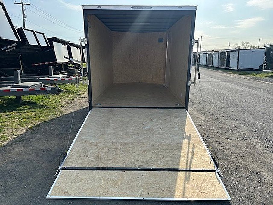 Covered Wagon 7’x12′ Enclosed Trailer — 6″ Added Height – Used