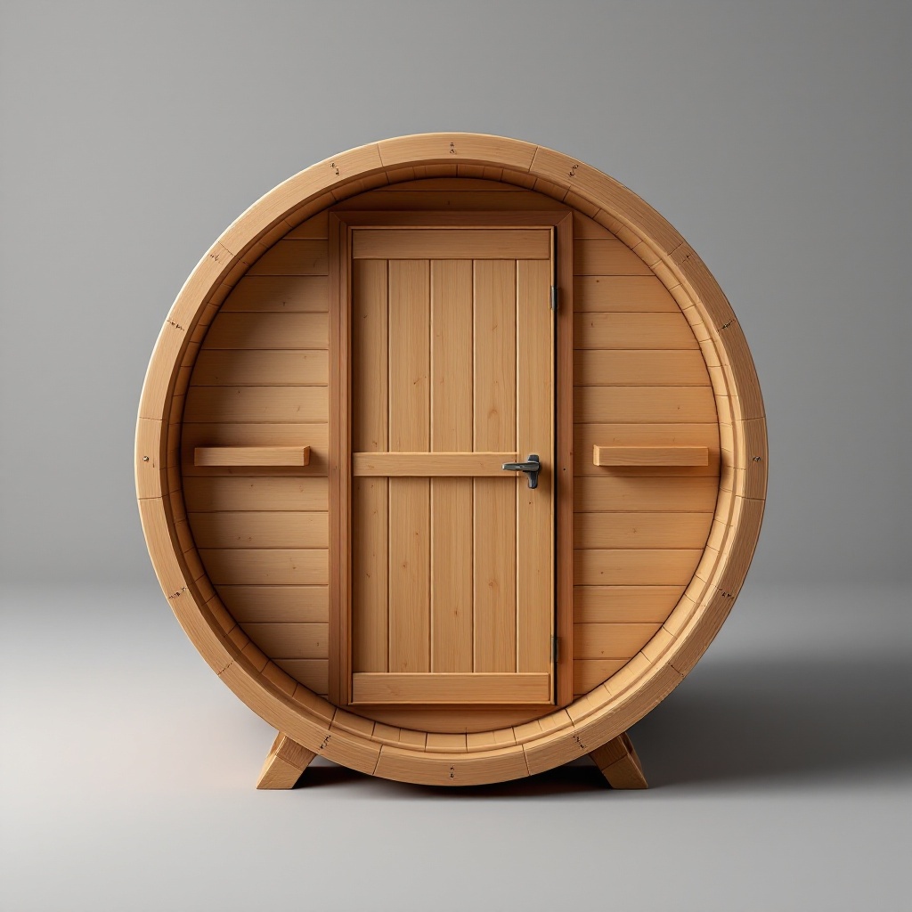 Dynamic Saunas 8-Person Cedar Cabin Sauna