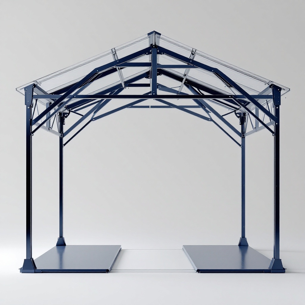 Eagle Carports 20x20 A-Frame Vertical Roof Carport