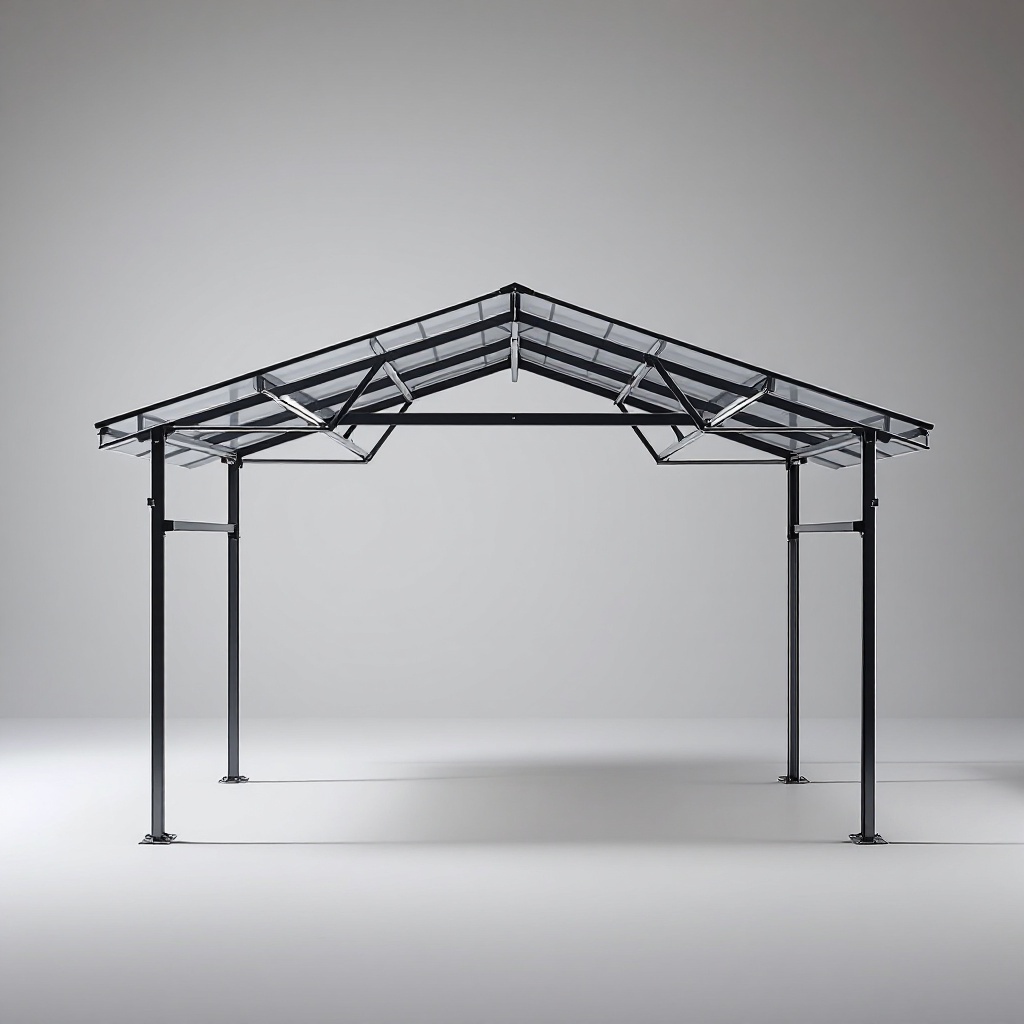 Eagle Carports 24x26 Enclosed Metal Garage