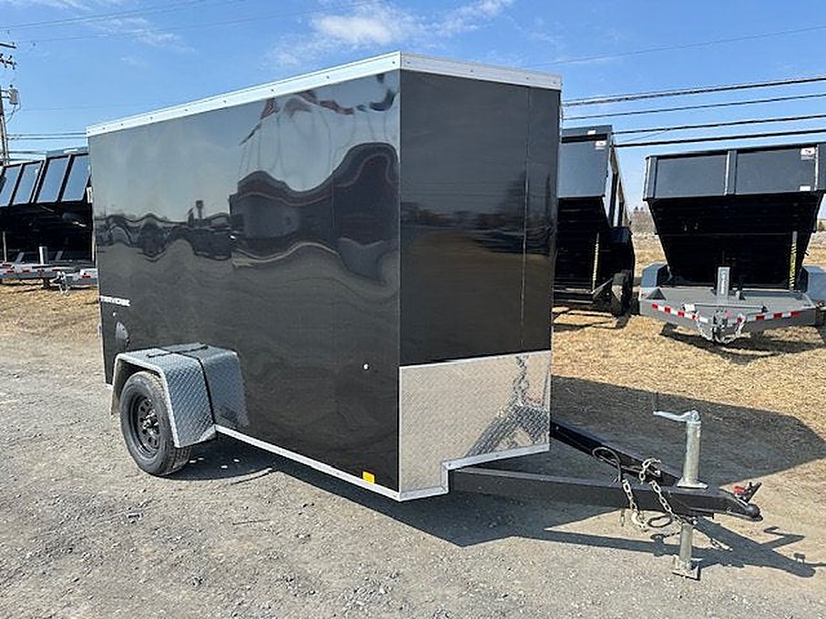 Formula 5 x 10 Enclosed Cargo Trailer – Ramp Door – Used