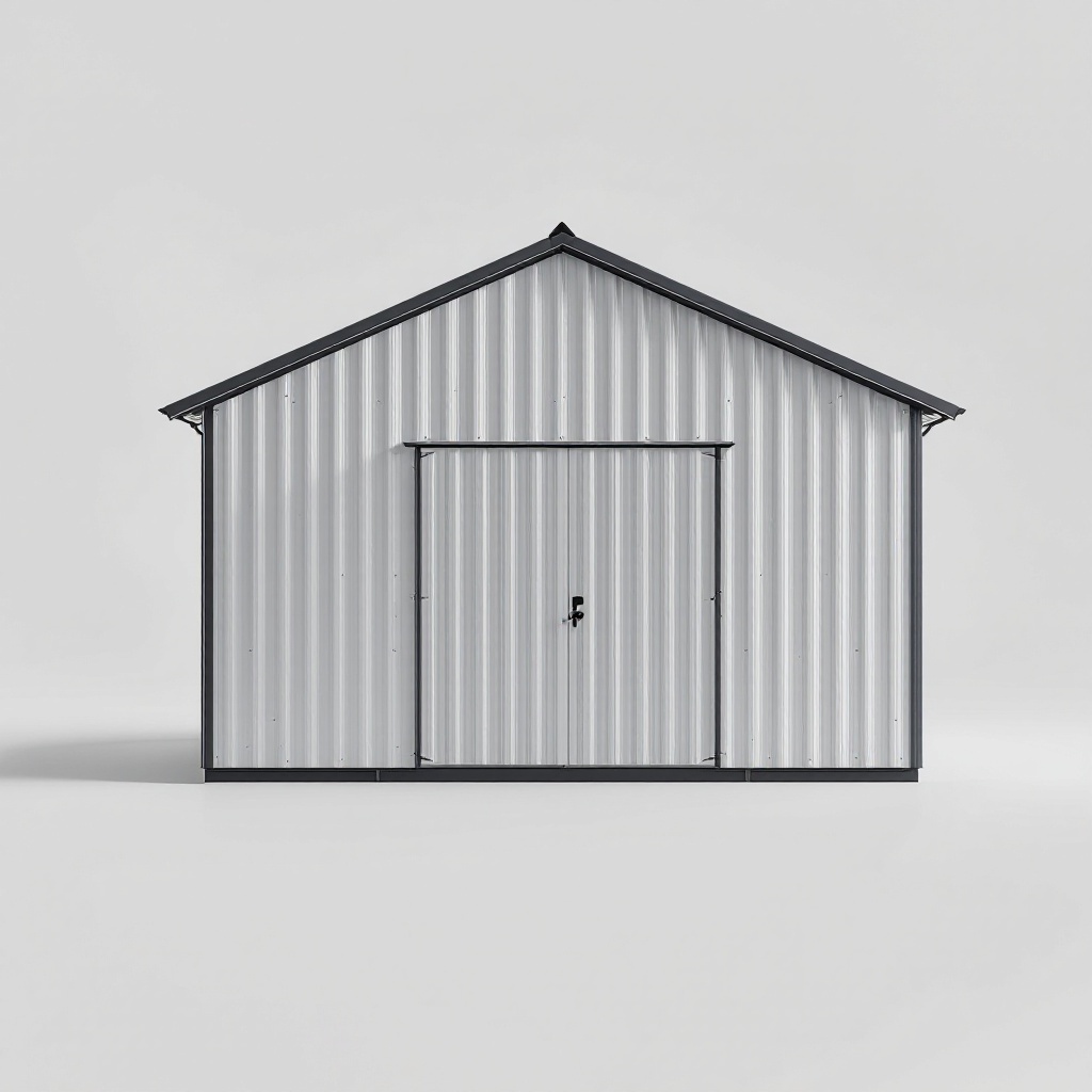 High-Peak Barn Storage Building 16x24