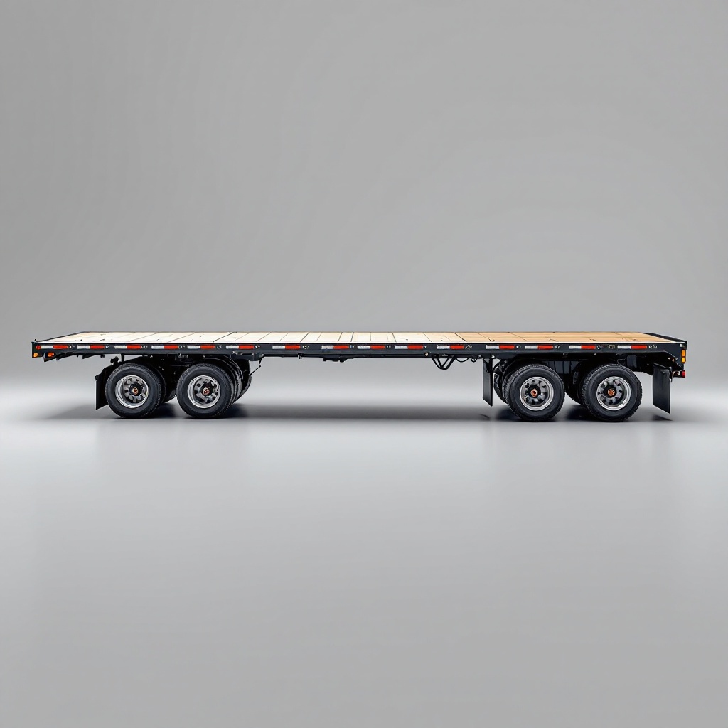 Load Trail 30ft Gooseneck Flatbed Trailer, 22K GVWR Tandem-Dual
