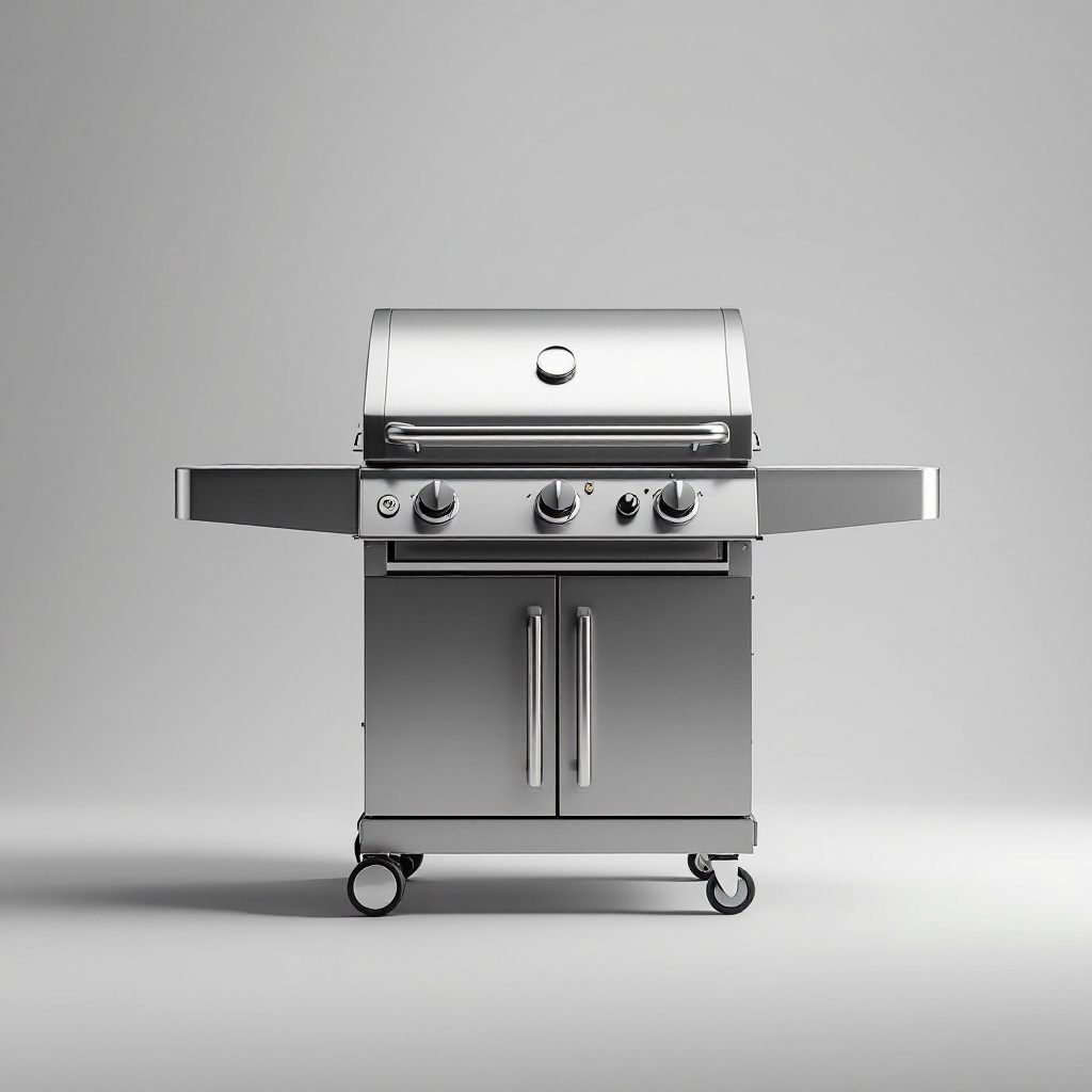 Napoleon Rogue 425 4-Burner Gas Grill - 600 Sq In, 48,000 BTU
