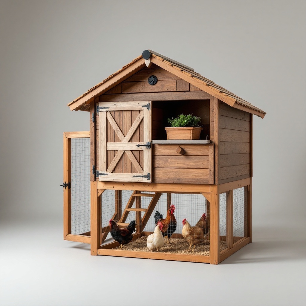 Producer's Pride Defender Chicken Coop, Holds 4-6 Chickens